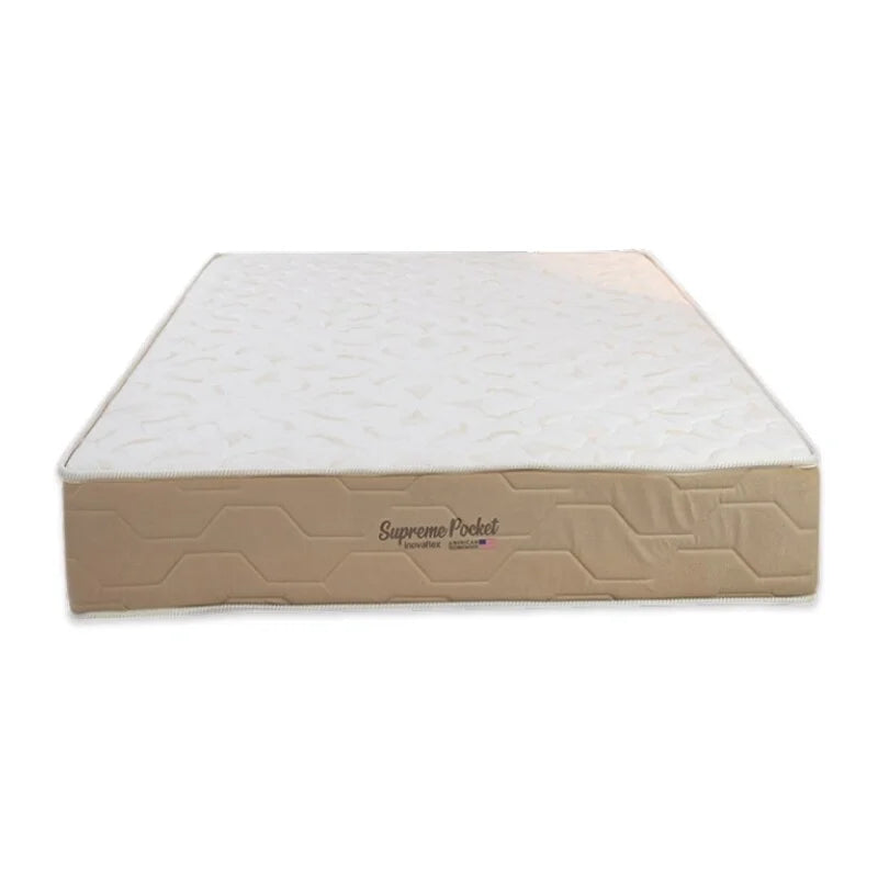 Colchão Queen Supreme Pocket Molas Ensacadas 158x198x25 – Inovaflex | Suporta até 240kg