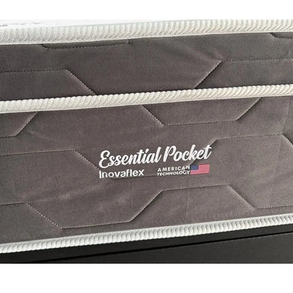 Colchão Casal Essential 138x188x30 Molas Ensacadas Pocket – Inovaflex | Suporta até 250kg