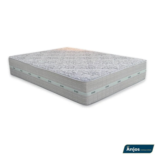 Colchão Queen Carbon Molas Ensacadas 158x198x32 – Anjos | Suporta até 240kg
