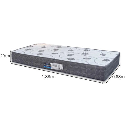 Colchão Solteiro Orthoclínico 88x188x20 Ortopédico D45 – Orthoprime | Suporta até 120kg
