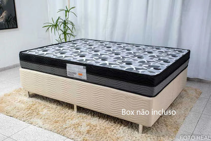 Colchão Casal Ortopédico EPS Iso Dupla Face D-33 138x188x20 – Ortobom | Suporta até 260kg