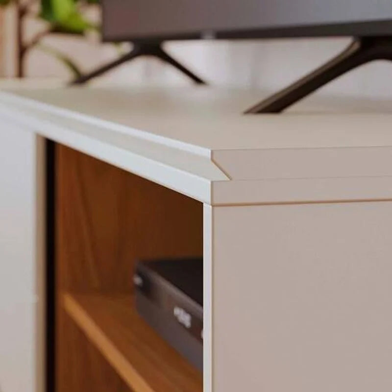 Rack Bancada Otawa Larg. 1.60m Off/Freijó para TV até 65″ – Colibri