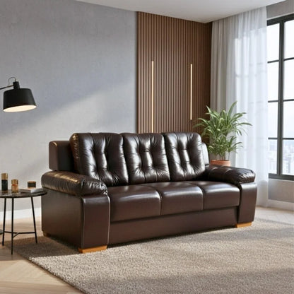 Sofá 3 lugares 240 Korino Café Larg. 2.07m – Rondomóveis