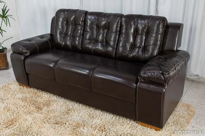 Sofá 3 lugares 240 Korino Café Larg. 2.07m – Rondomóveis